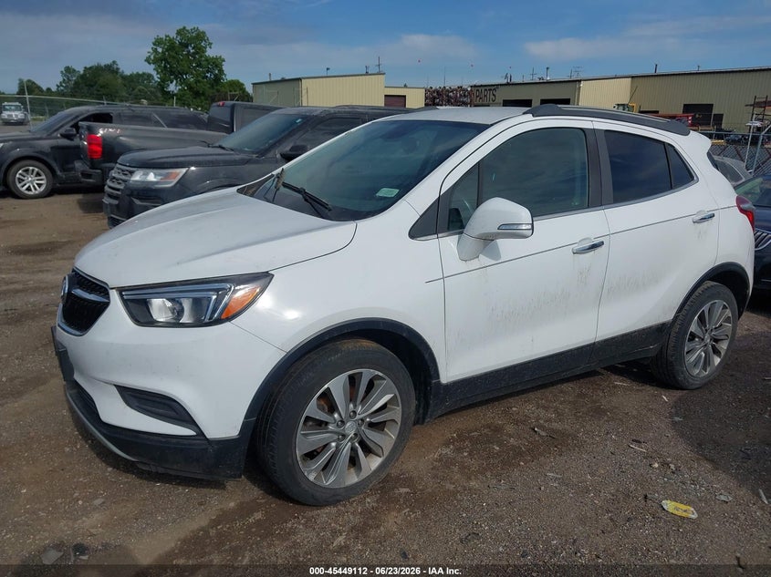 2017 Buick Encore VIN KL4CJASB2HB098750 IAAI salvage auction — NORMAL WEAR, Clear (Michigan), sold $1,250 on 2026-07-16 (photo 2)