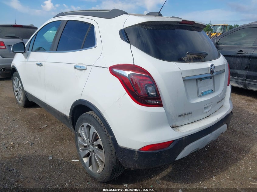 2017 Buick Encore VIN KL4CJASB2HB098750 IAAI salvage auction — NORMAL WEAR, Clear (Michigan), sold $1,250 on 2026-07-16 (photo 3)