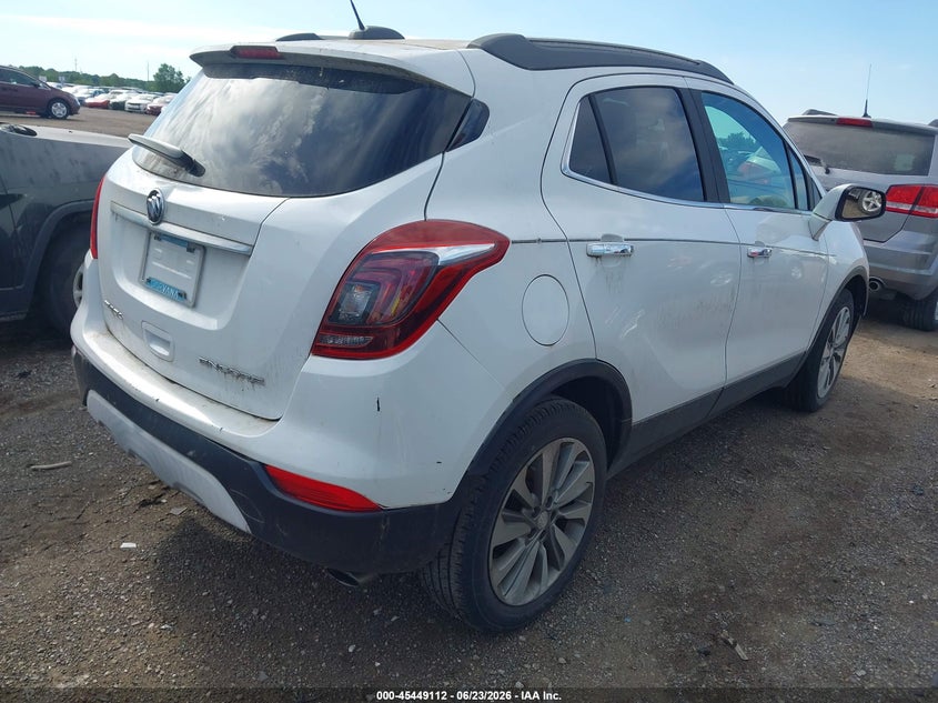 2017 Buick Encore VIN KL4CJASB2HB098750 IAAI salvage auction — NORMAL WEAR, Clear (Michigan), sold $1,250 on 2026-07-16 (photo 4)