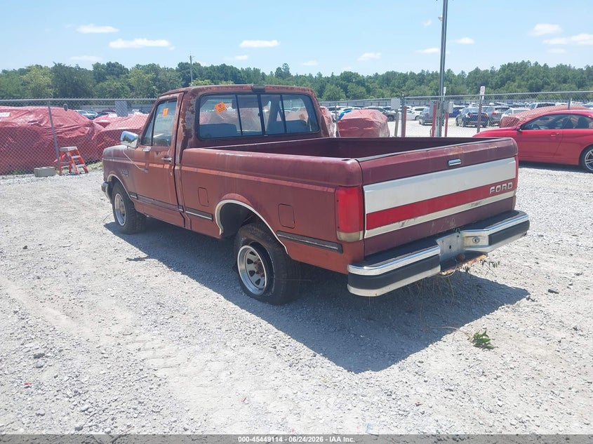 1989 Ford F-150 VIN 1FTDF15N7KNB79914 IAAI salvage auction — NORMAL WEAR, Clear (Florida), sold $275 on 2026-07-09 (photo 3)