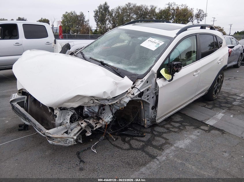 2023 Subaru Xv VIN JF2GTHNC9PH238885 IAAI salvage auction — FRONT & REAR, Salvage (California), sold $500 on 2026-07-30 (photo 2)