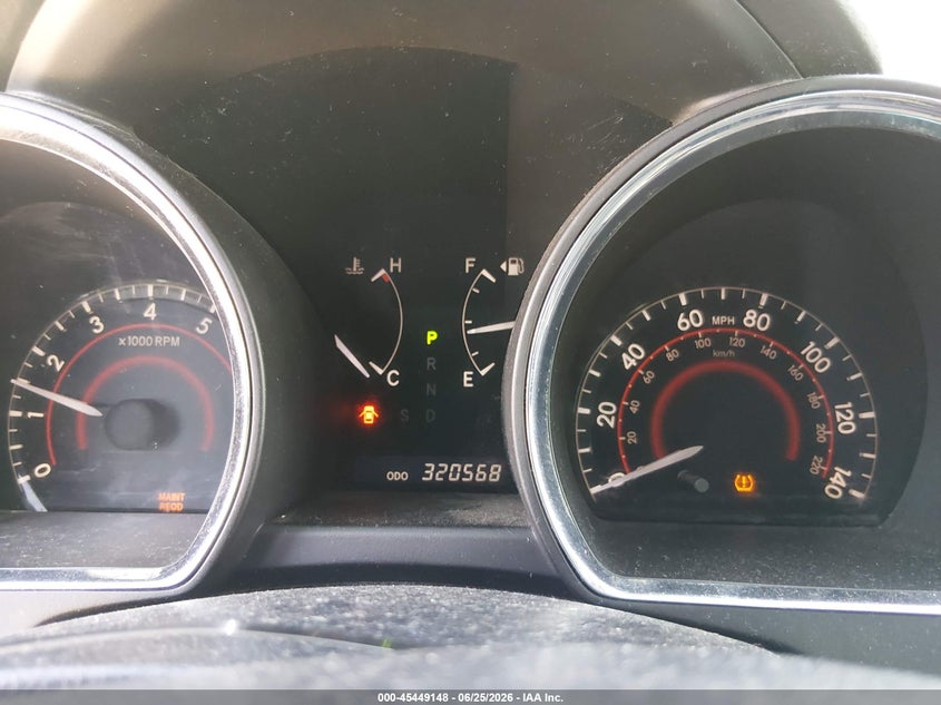 2010 Toyota Highlander VIN 5TDBK3EH8AS015069 IAAI salvage auction — NORMAL WEAR, Clear (Indiana), sold $1,125 on 2026-07-21 (photo 7)