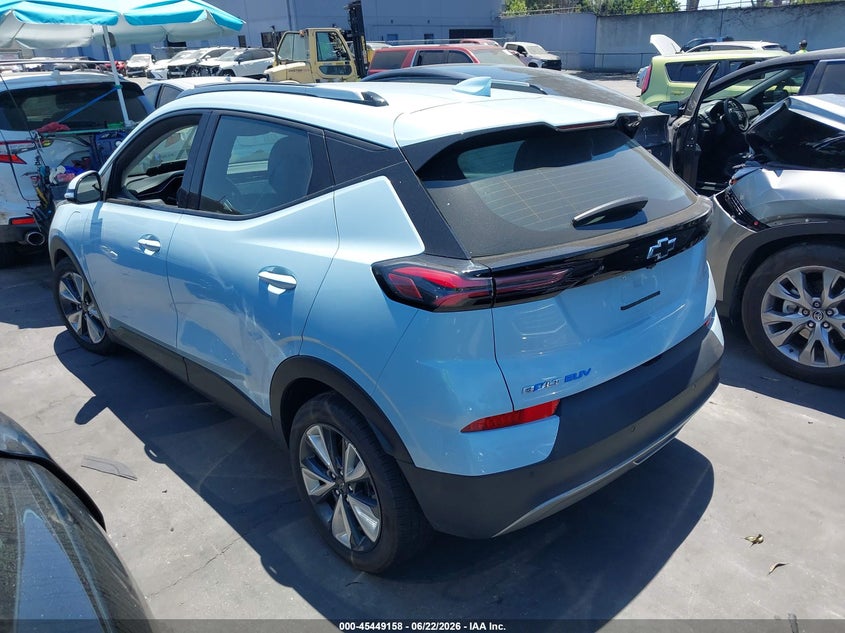 2022 Chevrolet Bolt euv VIN 1G1FY6S01N4111703 IAAI salvage auction — RIGHT FRONT, Salvage Title, sold $7,500 on 2026-07-31 (photo 3)