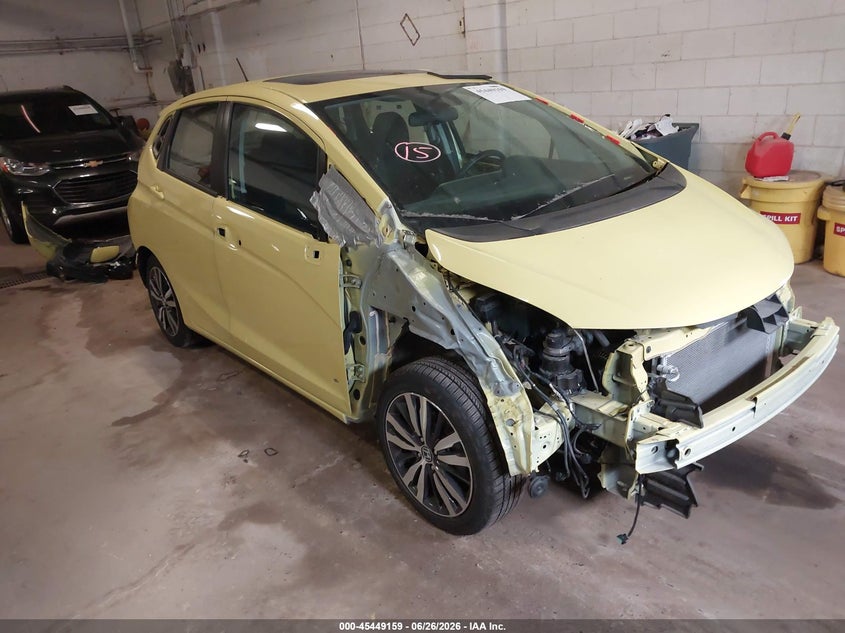 2016 Honda Fit VIN JHMGK5H70GS010774 IAAI salvage auction — FRONT & REAR, Salvage (Minnesota), sold $1,300 on 2026-08-02 (photo 1)