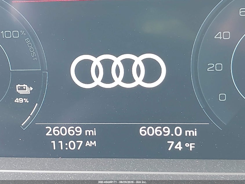 2023 Audi Q4 e-tron VIN WA1K2BFZ0PP058920 IAAI salvage auction — SIDE, Salvage Title, sold $13,100 on 2026-08-21 (photo 7)