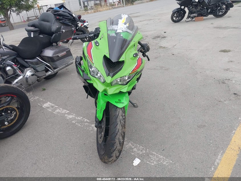 2023 Kawasaki Zx VIN ML5ZXCS17PDA00488 IAAI salvage auction — LEFT & RIGHT, Salvage (California), sold $2,500 on 2026-07-15 (photo 5)