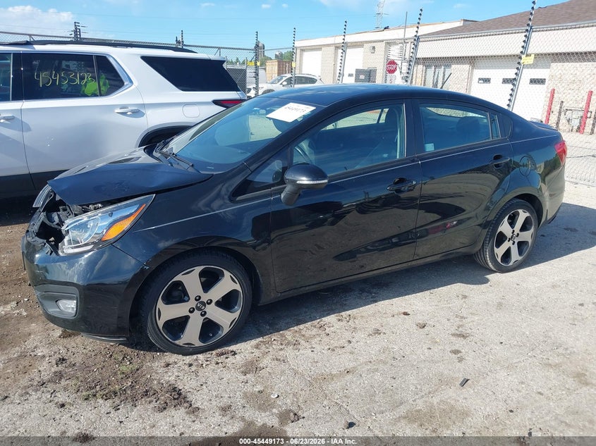 2015 Kia Rio VIN KNADN4A34F6469694 IAAI salvage auction — FRONT END, Clear (Wisconsin), sold $775 on 2026-07-28 (photo 2)
