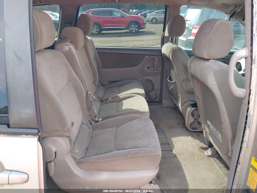 2005 Toyota Sienna VIN 5TDZA23C65S258825 IAAI salvage auction — NORMAL WEAR, Clear (Maryland), sold $1,000 on 2026-07-08 (photo 8)