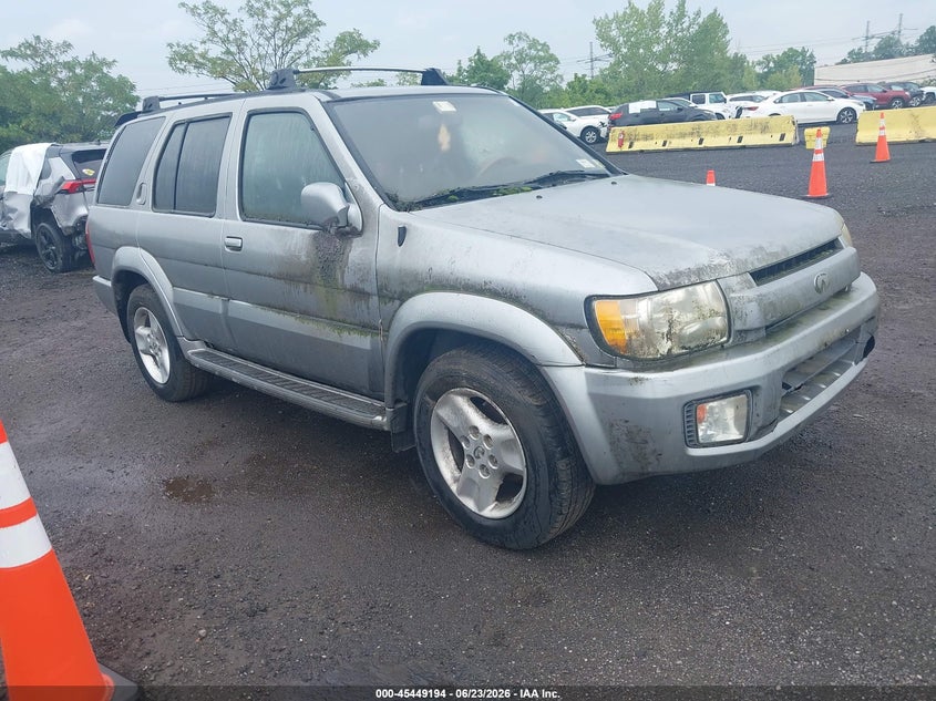 2001 Infiniti Qx4 VIN JNRDR09Y51W214965 IAAI salvage auction — NORMAL WEAR, Clear (New York), sold $425 on 2026-07-14 (photo 1)