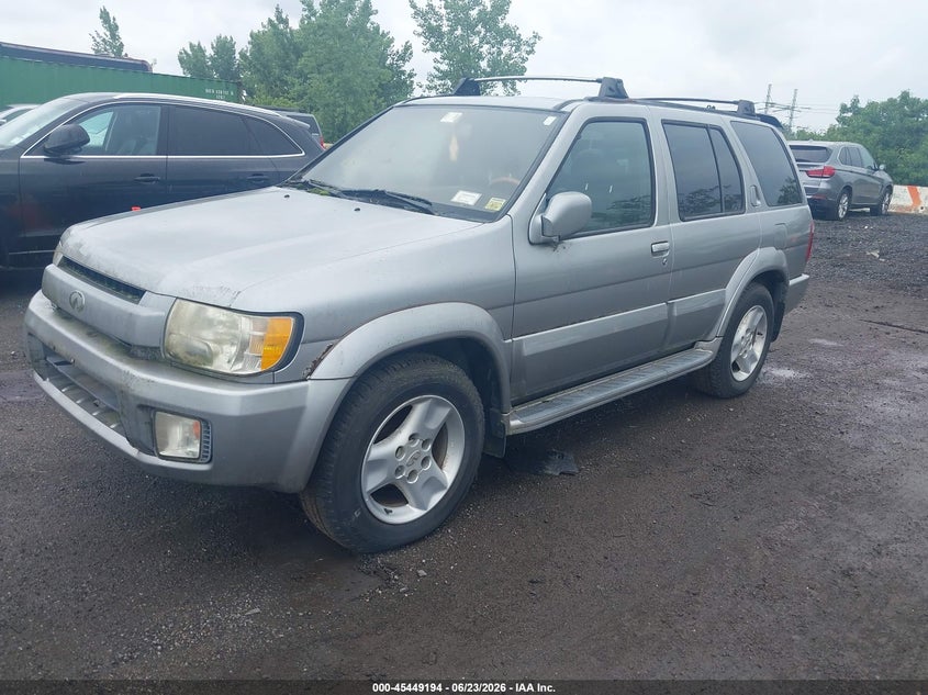 2001 Infiniti Qx4 VIN JNRDR09Y51W214965 IAAI salvage auction — NORMAL WEAR, Clear (New York), sold $425 on 2026-07-14 (photo 2)