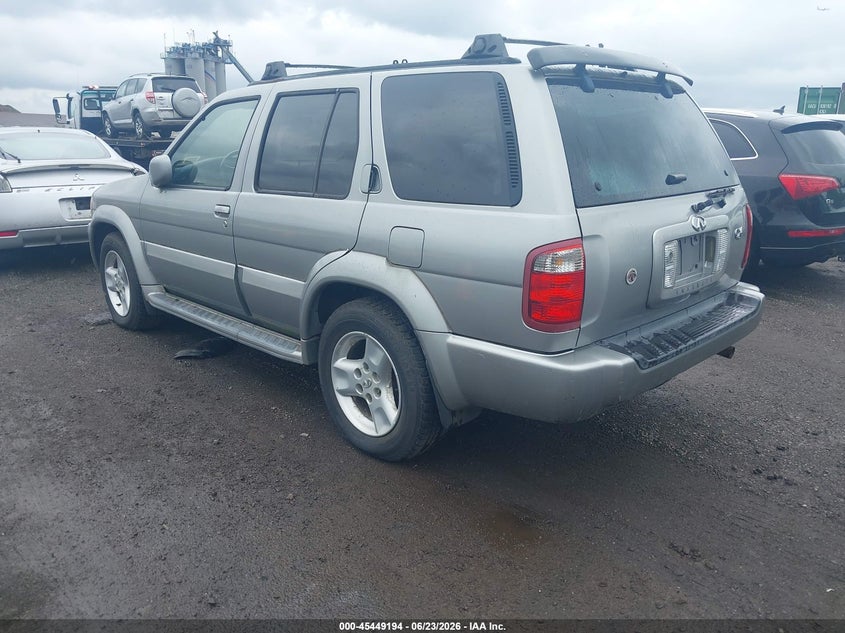 2001 Infiniti Qx4 VIN JNRDR09Y51W214965 IAAI salvage auction — NORMAL WEAR, Clear (New York), sold $425 on 2026-07-14 (photo 3)