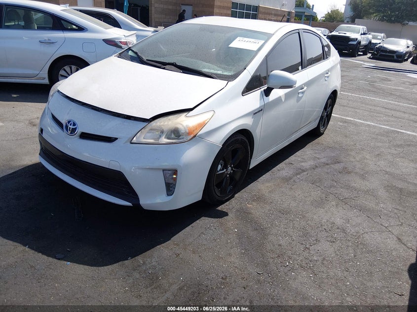 2015 Toyota Prius VIN JTDKN3DU4F0416649 IAAI salvage auction — VANDALISM, Salvage Certificate (California), sold $1,650 on 2026-07-17 (photo 2)