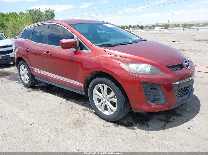 2010 Mazda Cx-7 VIN JM3ER4W32A0329988 IAAI salvage auction — REAR END, Clear (New Mexico), sold $550 on 2026-07-06 (photo 1)