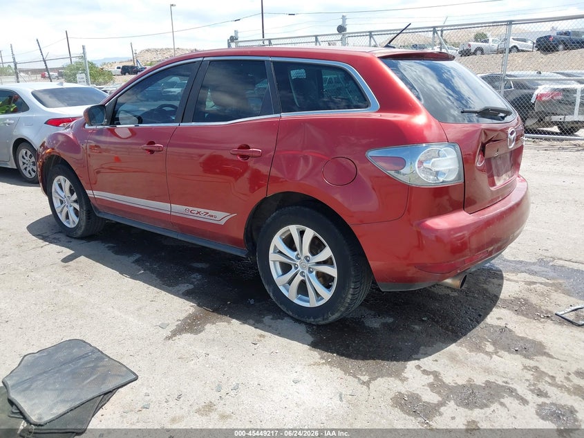 2010 Mazda Cx-7 VIN JM3ER4W32A0329988 IAAI salvage auction — REAR END, Clear (New Mexico), sold $550 on 2026-07-06 (photo 3)