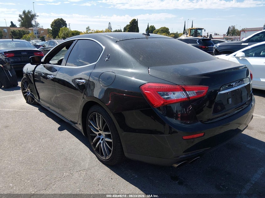 2014 Maserati Ghibli VIN ZAM57XSA9E1111370 IAAI salvage auction — LEFT FRONT, Salvage Title, sold $2,650 on 2026-07-29 (photo 3)