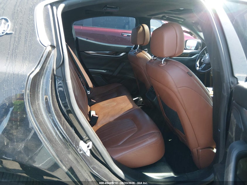 2014 Maserati Ghibli VIN ZAM57XSA9E1111370 IAAI salvage auction — LEFT FRONT, Salvage Title, sold $2,650 on 2026-07-29 (photo 8)