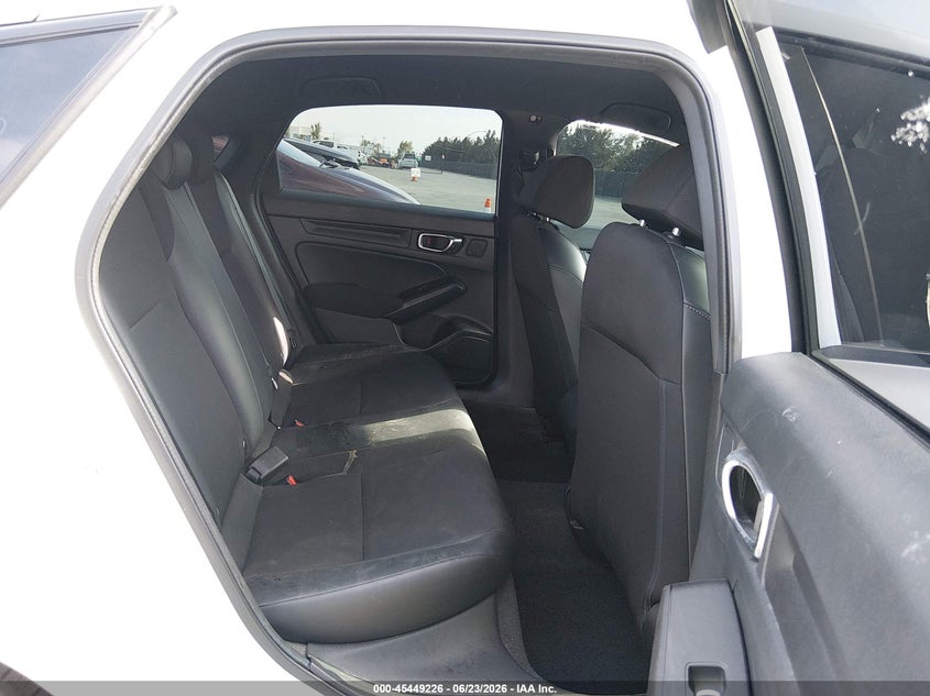 2023 Honda Civic VIN 19XFL2H8XPE016022 IAAI salvage auction — LEFT REAR, Salvage Title, sold $7,000 on 2026-07-29 (photo 8)