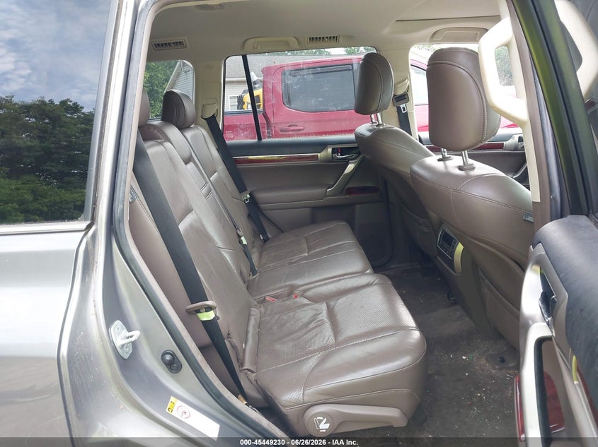 2012 Lexus Gx 460 VIN JTJBM7FX9C5047736 IAAI salvage auction — NORMAL WEAR, Original (Ohio), sold $8,475 on 2026-07-13 (photo 8)