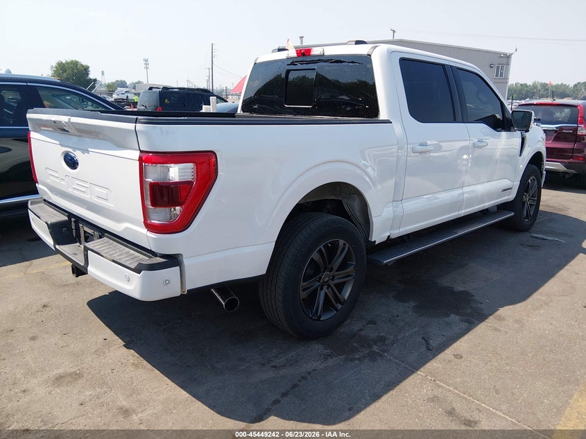 2021 Ford F-150 VIN 1FTFW1ED1MFC63949 IAAI salvage auction — REAR END, Salvage (Utah), sold $22,975 on 2026-07-30 (photo 4)