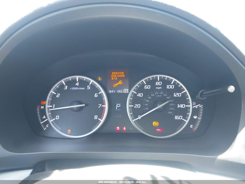 2013 Acura Ilx VIN 19VDE1F54DE021287 IAAI salvage auction — NORMAL WEAR, Salvage Title - Dealer (California), sold $725 on 2026-07-09 (photo 7)