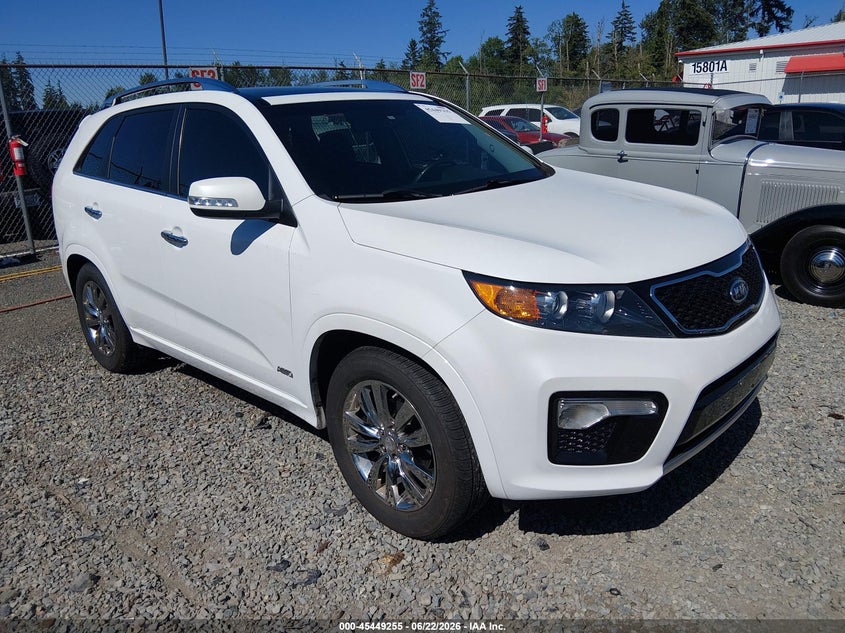 2012 Kia Sorento VIN 5XYKWDA26CG302874 IAAI salvage auction — REAR END, Bill Of Sale (Washington), sold $2,050 on 2026-07-11 (photo 1)