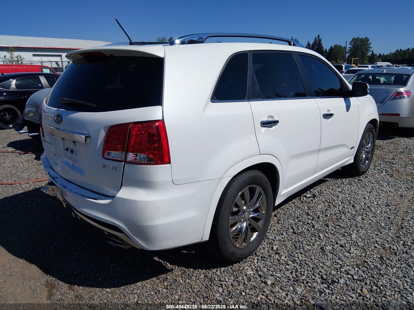 2012 Kia Sorento VIN 5XYKWDA26CG302874 IAAI salvage auction — REAR END, Bill Of Sale (Washington), sold $2,050 on 2026-07-11 (photo 4)