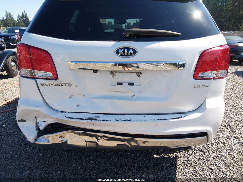 2012 Kia Sorento VIN 5XYKWDA26CG302874 IAAI salvage auction — REAR END, Bill Of Sale (Washington), sold $2,050 on 2026-07-11 (photo 6)