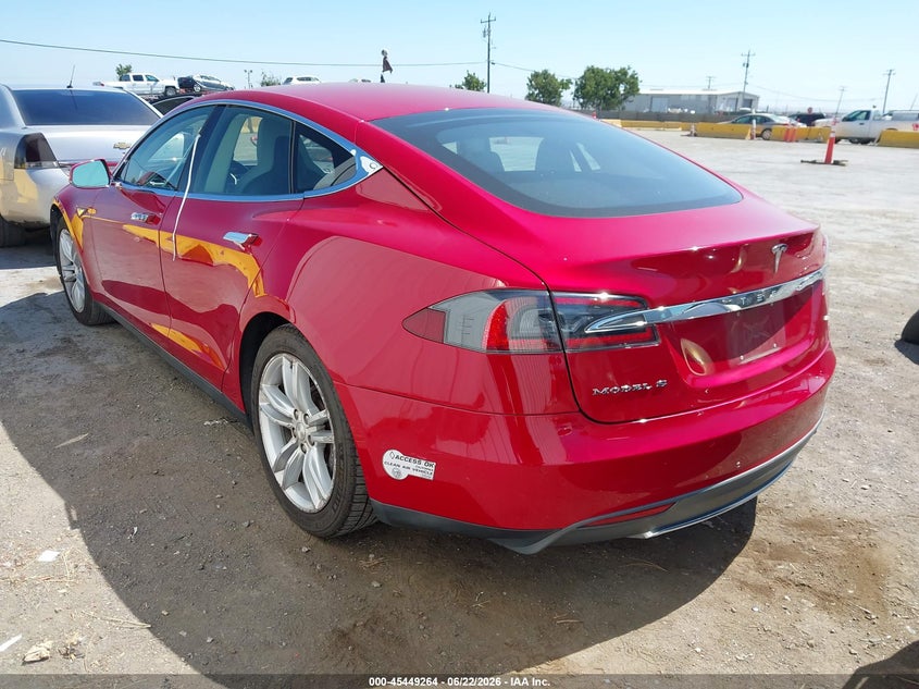 2014 Tesla Model s VIN 5YJSA1H13EFP67469 IAAI salvage auction — FRONT END, Salvage (California), sold $4,050 on 2026-07-23 (photo 3)