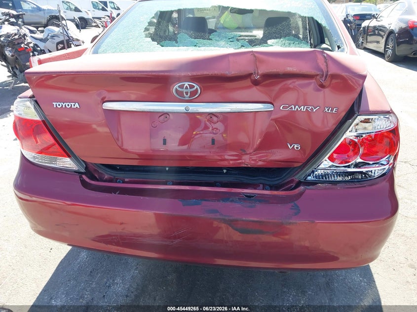 2005 Toyota Camry VIN JTDBF32K650162438 IAAI salvage auction — REAR END, Salvage (California), sold $350 on 2026-07-09 (photo 6)