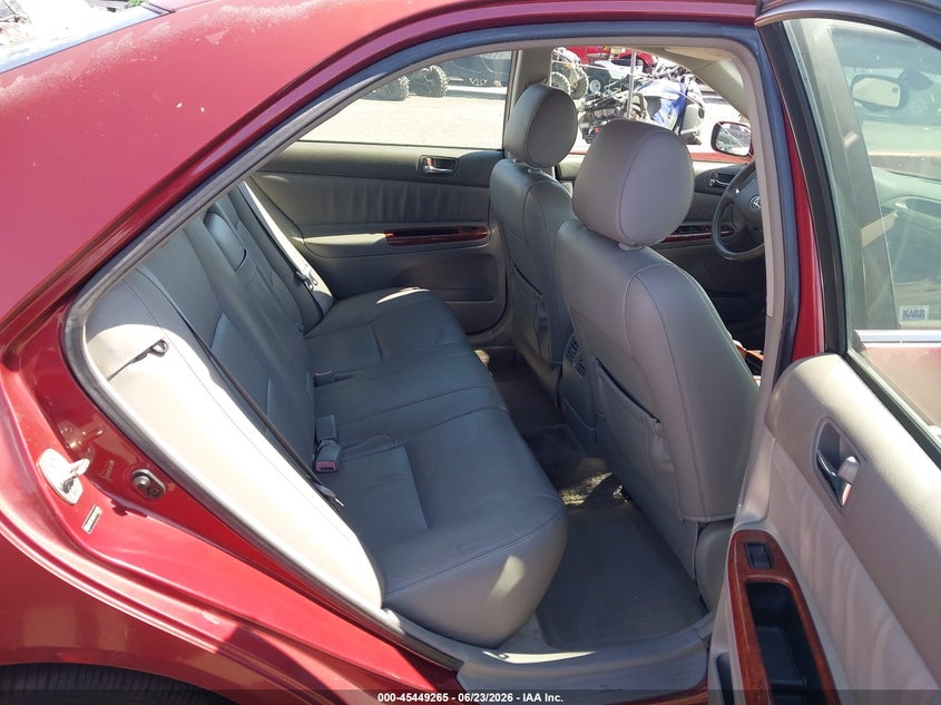 2005 Toyota Camry VIN JTDBF32K650162438 IAAI salvage auction — REAR END, Salvage (California), sold $350 on 2026-07-09 (photo 8)