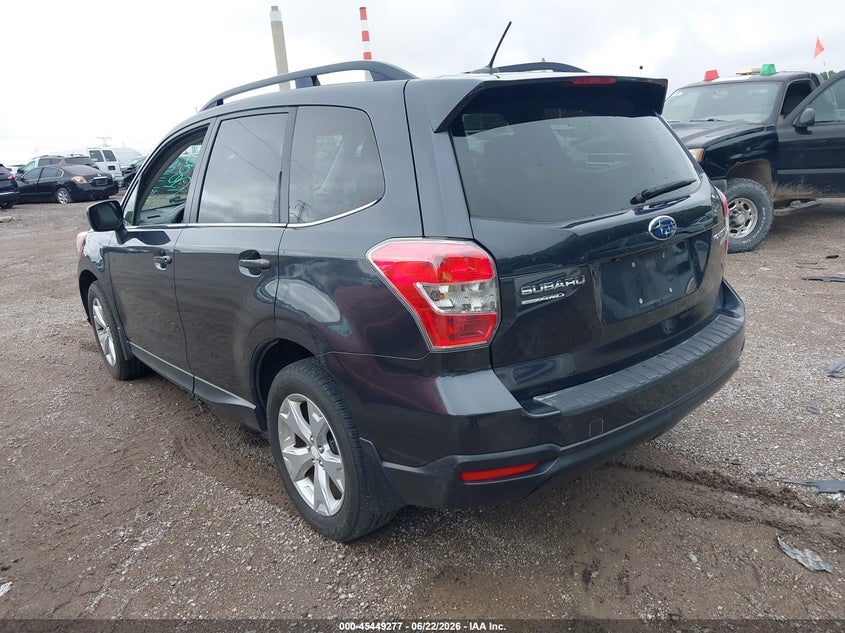 2015 Subaru Forester VIN JF2SJARC8FH521598 IAAI salvage auction — NORMAL WEAR, Clear (Indiana), sold $450 on 2026-07-29 (photo 3)