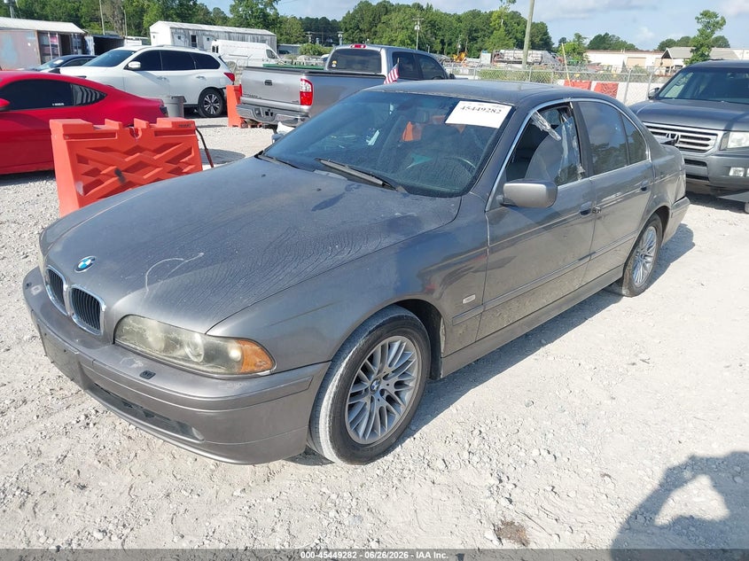 2003 BMW 5 series VIN WBADT63443CK29923 IAAI salvage auction — REAR END, Salvage (North Carolina), sold $325 on 2026-08-04 (photo 2)