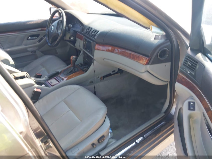 2003 BMW 5 series VIN WBADT63443CK29923 IAAI salvage auction — REAR END, Salvage (North Carolina), sold $325 on 2026-08-04 (photo 5)