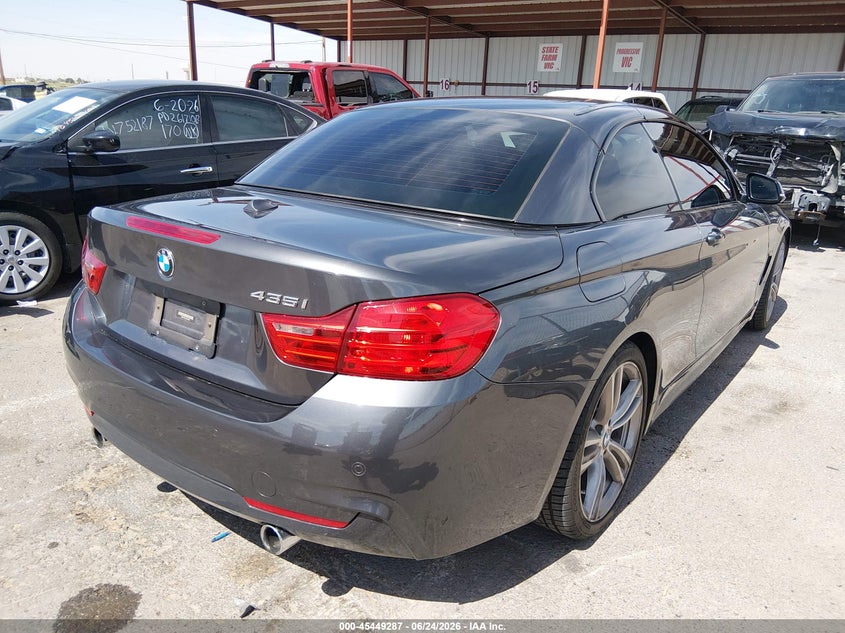 2016 BMW 4er VIN WBA3T3C51G5A41909 IAAI salvage auction — UNDERCARRIAGE, Salvage Title, sold $6,200 on 2026-07-29 (photo 4)