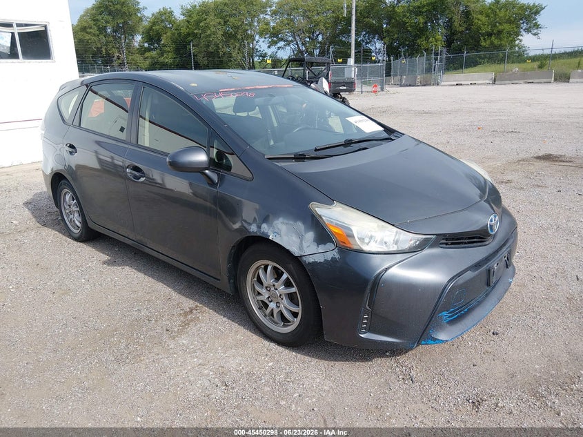 2015 Toyota Prius v VIN JTDZN3EU3FJ036290 IAAI salvage auction — NORMAL WEAR, Certificate Of Title (Nebraska), sold $800 on 2026-07-23 (photo 1)