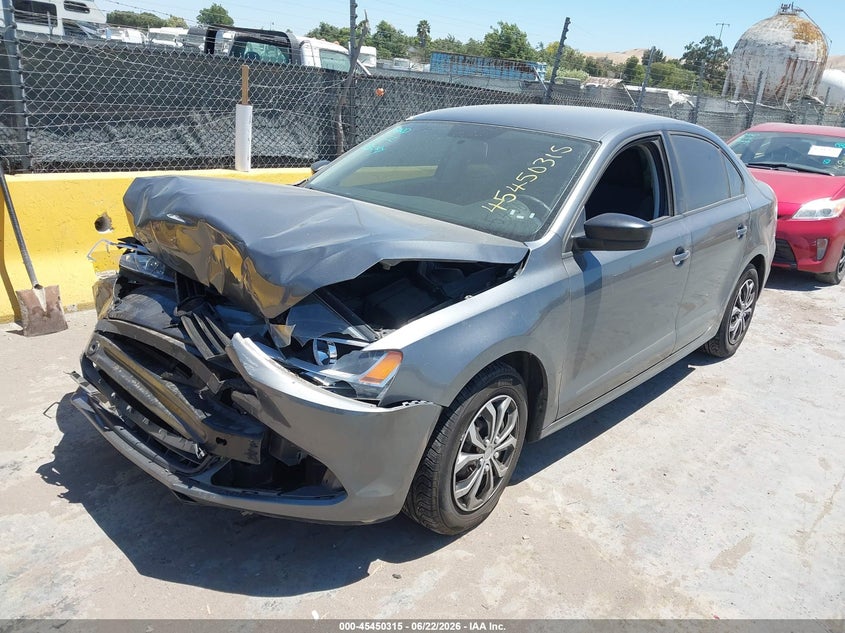 2014 Volkswagen Jetta VIN 3VW2K7AJ9EM314069 IAAI salvage auction — NORMAL WEAR, Salvage (California), sold $375 on 2026-07-09 (photo 2)