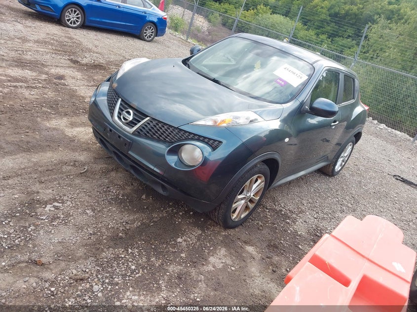 2013 Nissan Juke VIN JN8AF5MR6DT219823 IAAI salvage auction — HAIL, Clear (Illinois), sold $625 on 2026-07-29 (photo 2)