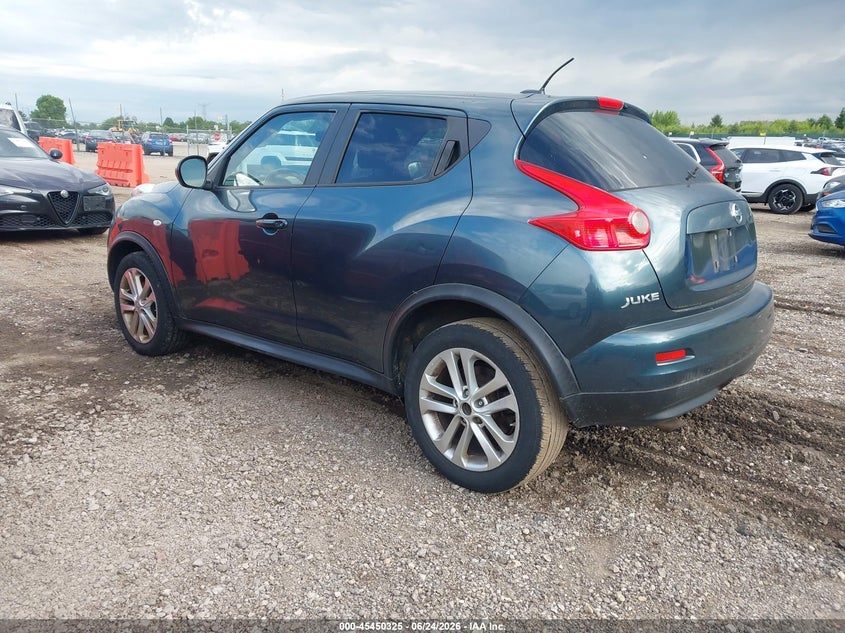 2013 Nissan Juke VIN JN8AF5MR6DT219823 IAAI salvage auction — HAIL, Clear (Illinois), sold $625 on 2026-07-29 (photo 3)