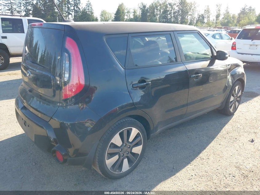 2016 Kia Soul VIN KNDJX3A53G7267128 IAAI salvage auction — NORMAL WEAR, Clear (Washington), sold $2,150 on 2026-07-22 (photo 4)