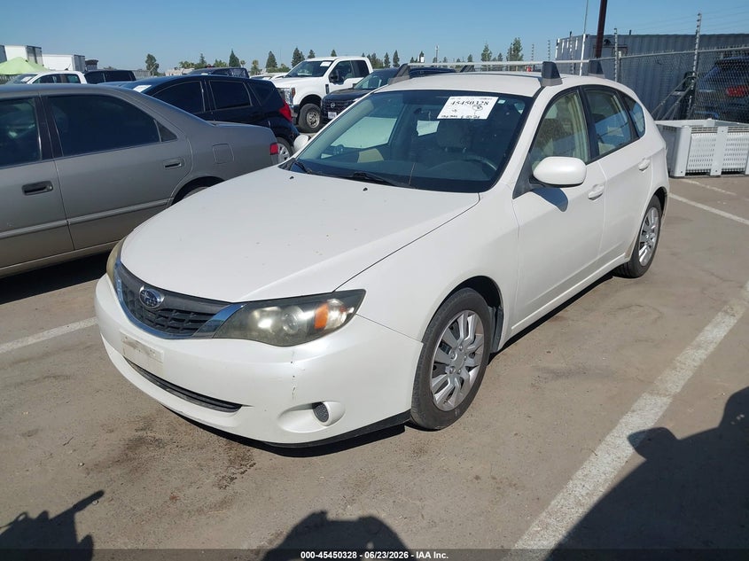 2009 Subaru Impreza VIN JF1GH61649H814301 IAAI salvage auction — NORMAL WEAR, Salvage Title - Dealer (California), sold $400 on 2026-07-14 (photo 2)