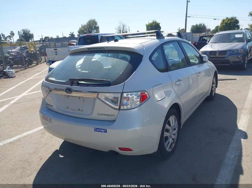 2009 Subaru Impreza VIN JF1GH61649H814301 IAAI salvage auction — NORMAL WEAR, Salvage Title - Dealer (California), sold $400 on 2026-07-14 (photo 4)