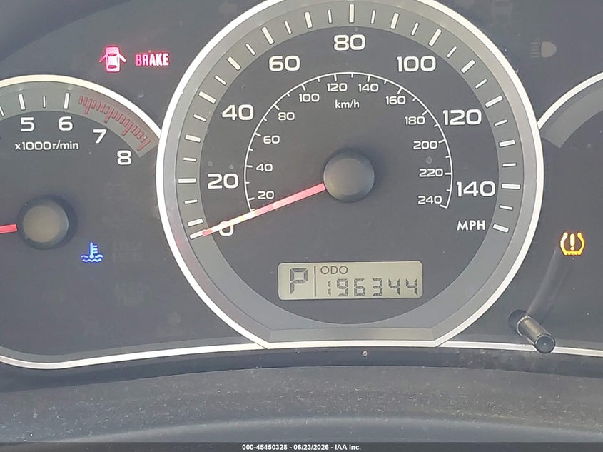 2009 Subaru Impreza VIN JF1GH61649H814301 IAAI salvage auction — NORMAL WEAR, Salvage Title - Dealer (California), sold $400 on 2026-07-14 (photo 7)