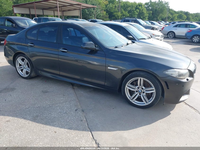 2014 BMW 5er VIN WBA5B1C59ED475074 IAAI salvage auction — NORMAL WEAR, Original (Texas), sold $925 on 2026-07-29 (photo 1)