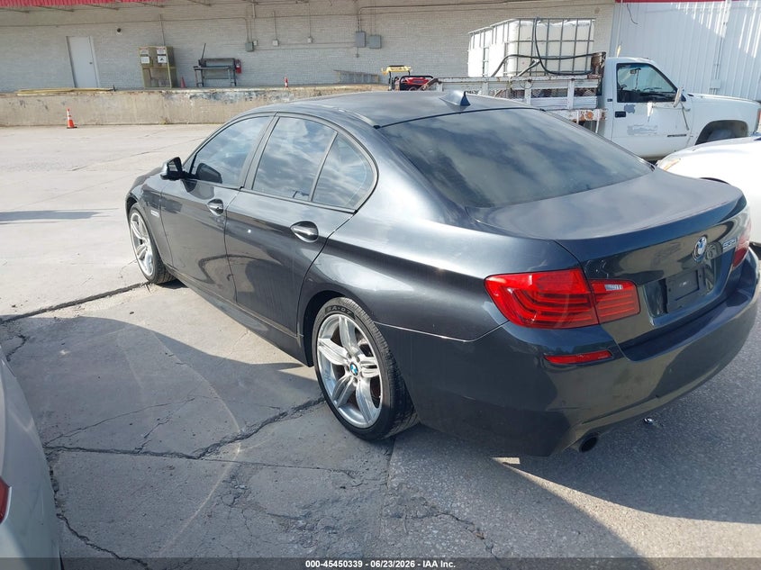2014 BMW 5er VIN WBA5B1C59ED475074 IAAI salvage auction — NORMAL WEAR, Original (Texas), sold $925 on 2026-07-29 (photo 3)