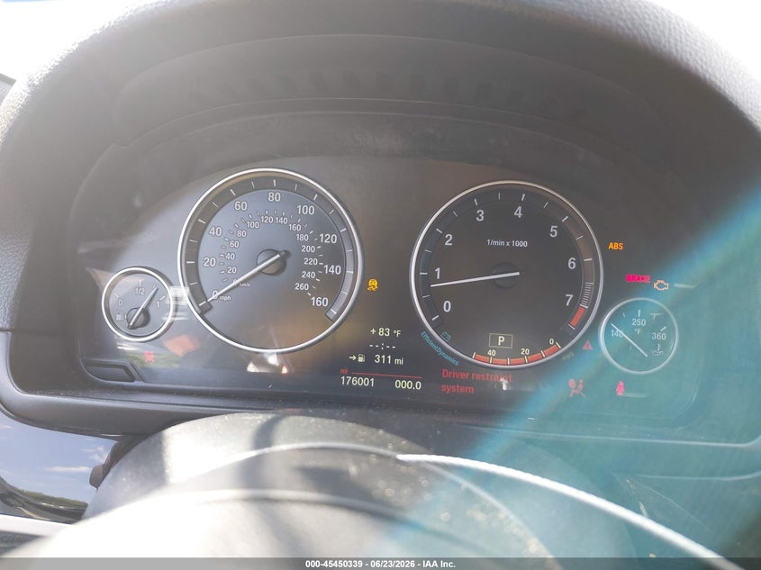 2014 BMW 5er VIN WBA5B1C59ED475074 IAAI salvage auction — NORMAL WEAR, Original (Texas), sold $925 on 2026-07-29 (photo 7)