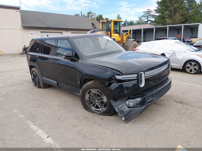 2026 Rivian R1s VIN 7PDSGCBA3TN079143 IAAI salvage auction — FRONT END, Salvage (Vermont), sold $31,350 on 2026-08-06 (photo 1)