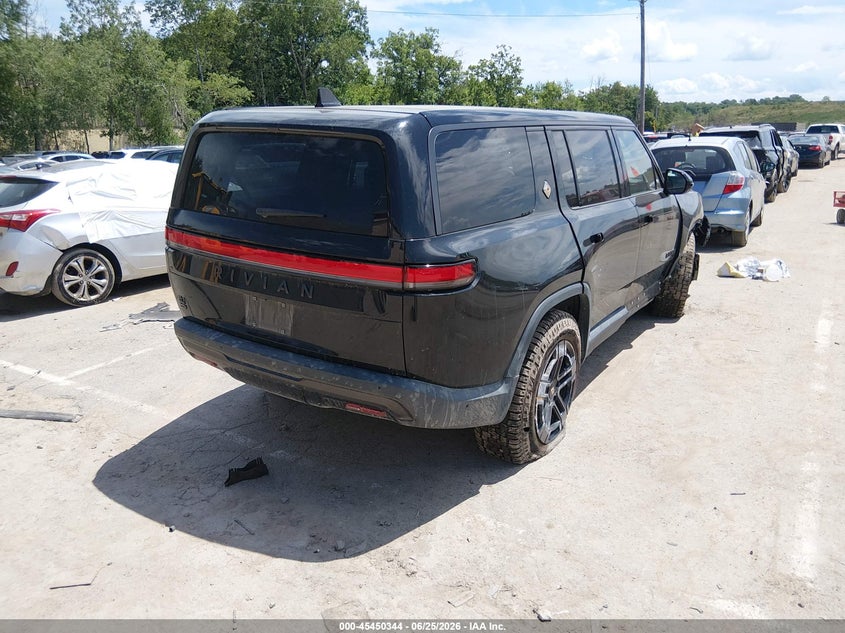 2026 Rivian R1s VIN 7PDSGCBA3TN079143 IAAI salvage auction — FRONT END, Salvage (Vermont), sold $31,350 on 2026-08-06 (photo 4)