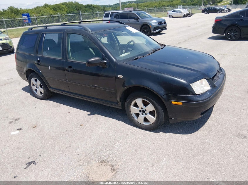 2002 Volkswagen Jetta VIN WVWSK61J52W365576 IAAI salvage auction — NORMAL WEAR, Clear (Missouri), sold $450 on 2026-07-09 (photo 1)