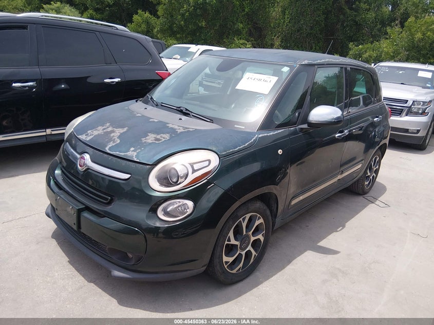 2014 Fiat 500l VIN ZFBCFACH4EZ022138 IAAI salvage auction — NORMAL WEAR, Original (Texas), sold $225 on 2026-07-29 (photo 2)