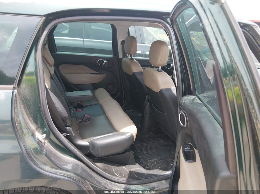 2014 Fiat 500l VIN ZFBCFACH4EZ022138 IAAI salvage auction — NORMAL WEAR, Original (Texas), sold $225 on 2026-07-29 (photo 8)